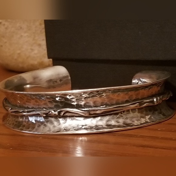 Rare Silpada Sterling Silver Cuff Bracelet - Picture 5 of 15